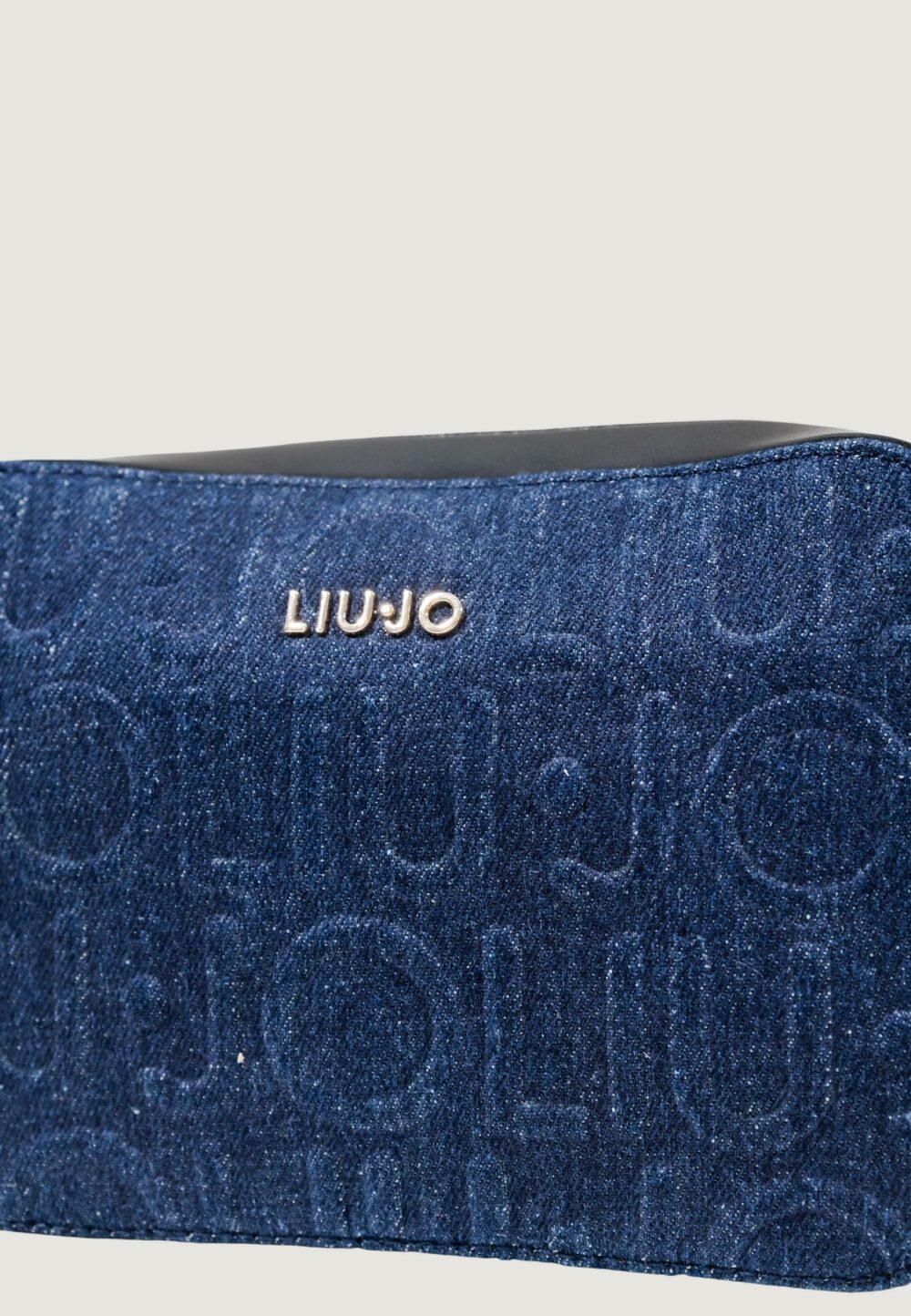 Borsa Liu-Jo M CAMERA CASE Denim scuro - Foto 5