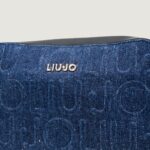 Borsa Liu-Jo M CAMERA CASE Denim scuro - Foto 5