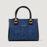Borsa Liu-Jo S SATCHEL Denim scuro - Foto 1