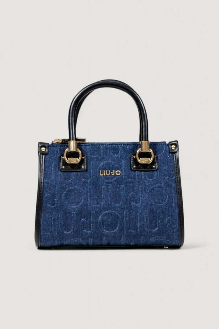 Borsa Liu-jo S SATCHEL Denim scuro