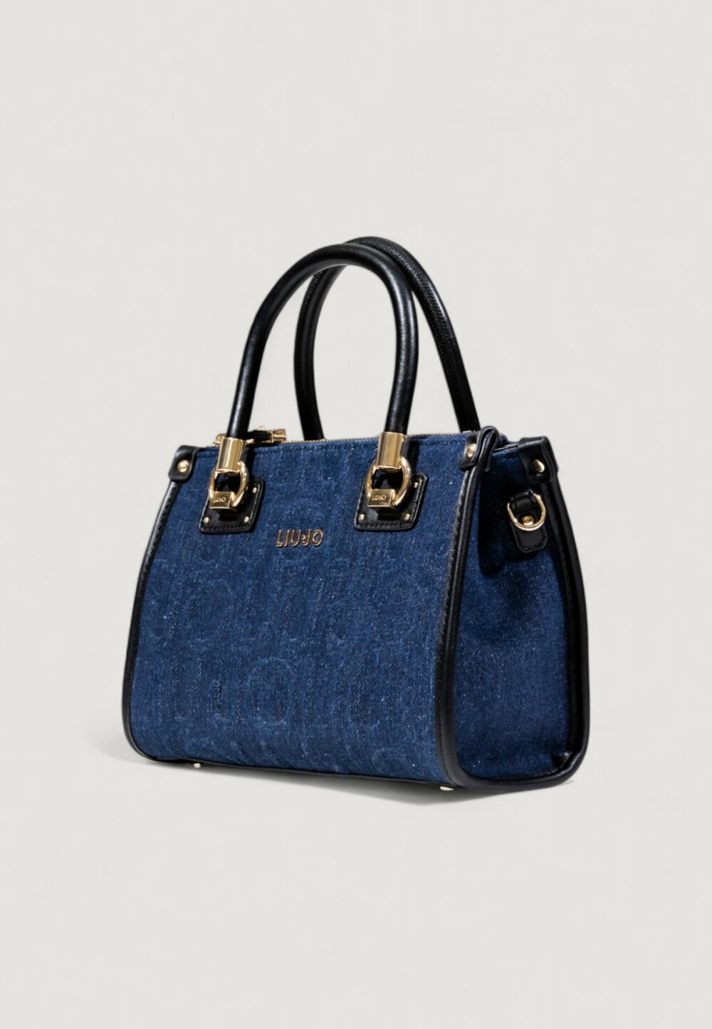 Borsa Liu-Jo S SATCHEL Denim scuro - Foto 2