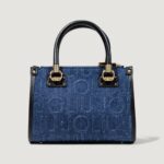 Borsa Liu-Jo S SATCHEL Denim scuro - Foto 3