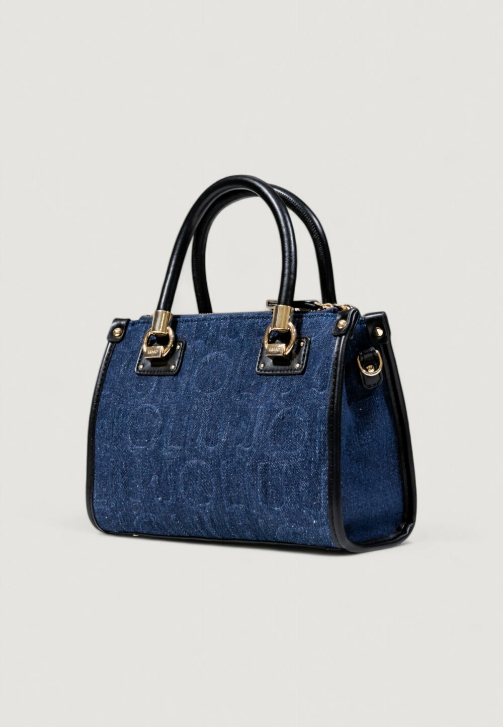 Borsa Liu-Jo S SATCHEL Denim scuro - Foto 4