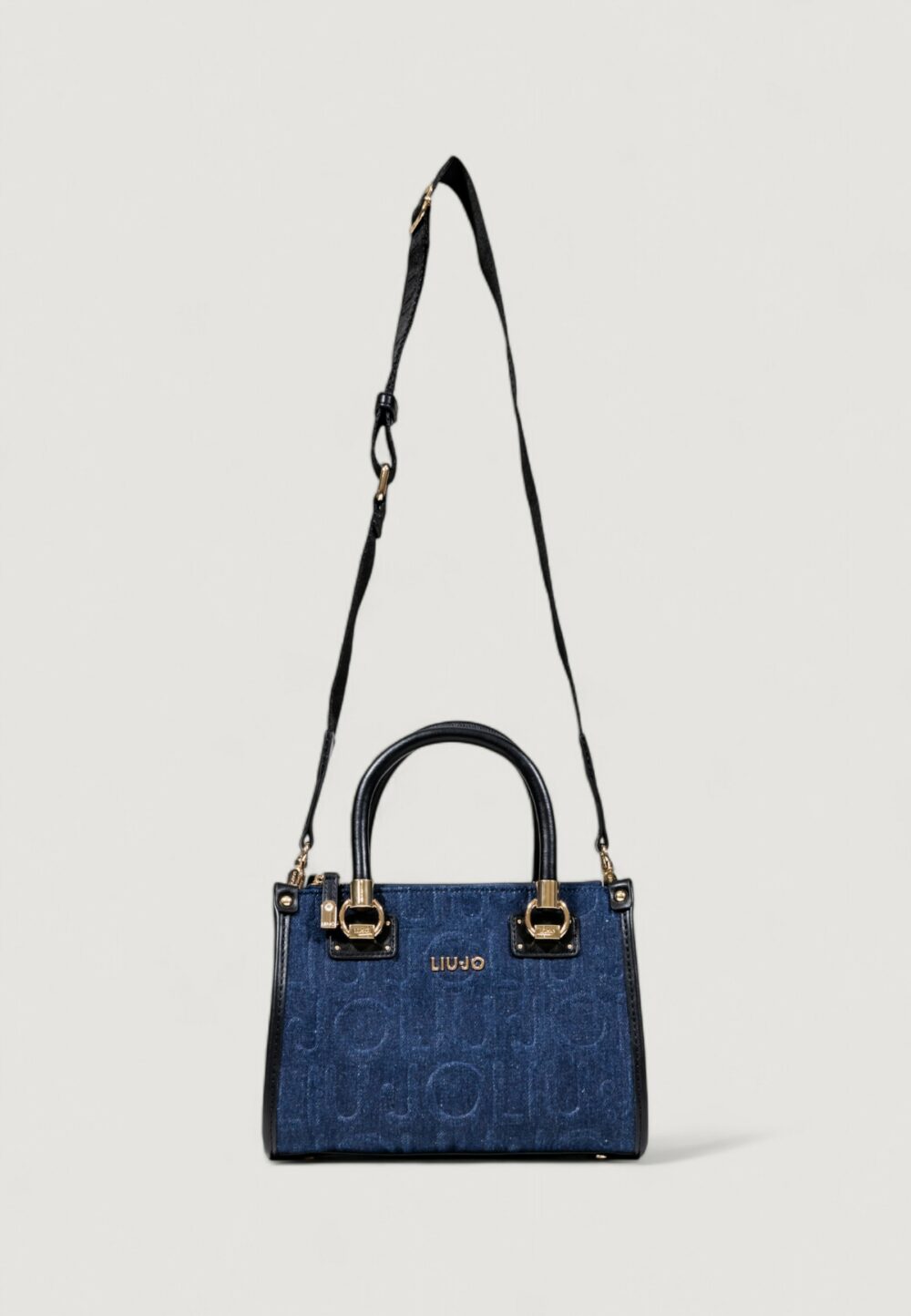Borsa Liu-Jo S SATCHEL Denim scuro - Foto 5