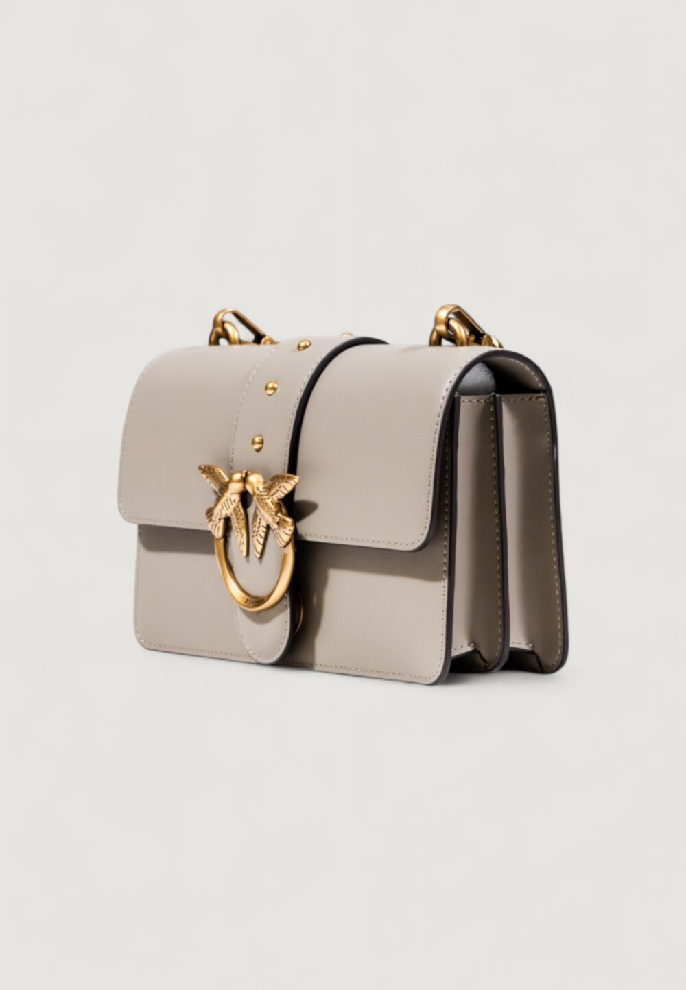 Borsa Pinko LOVE ONE MINI Beige - Foto 4