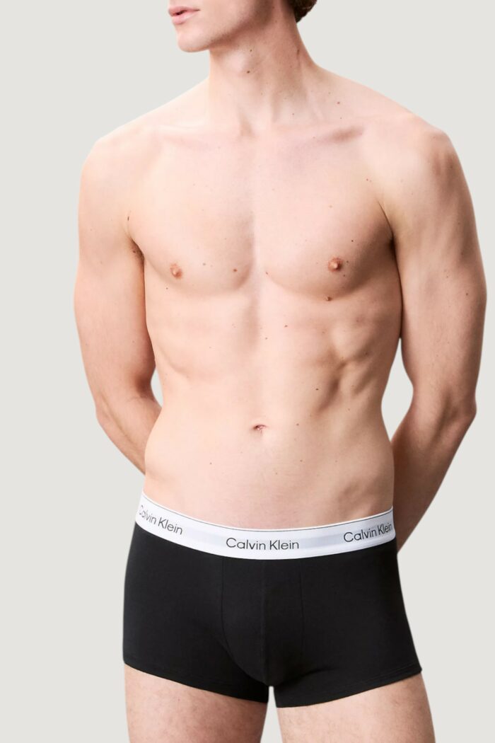 Boxer Calvin Klein Underwear LOW RISE TRUNK 3PK Nero – LV00NB4389