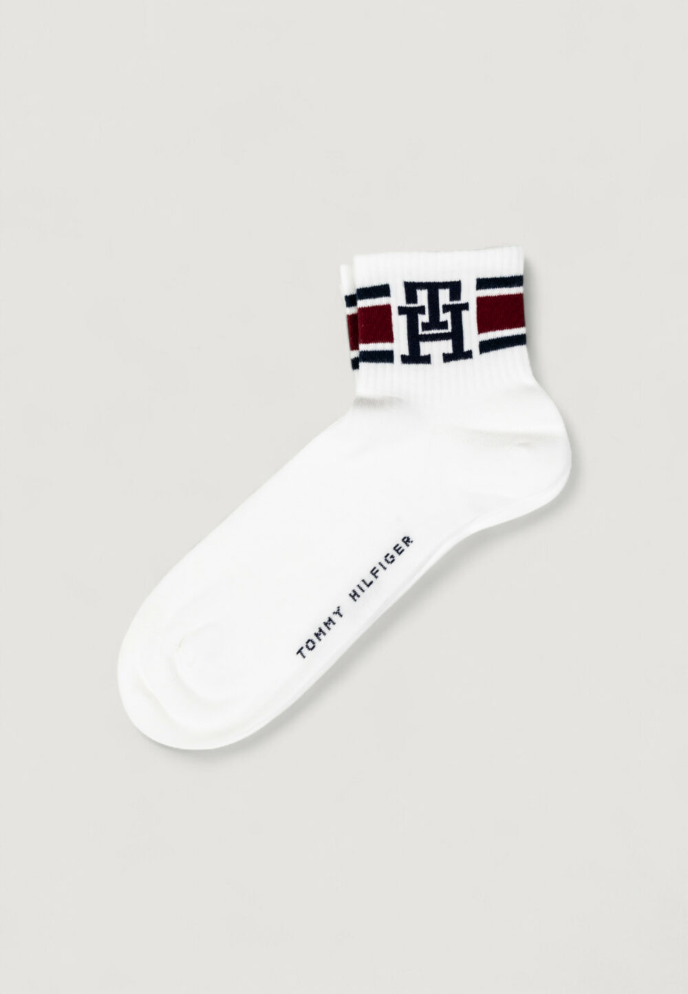 Calzini corti Tommy Hilfiger TH MEN QUARTER 2P SPORT Bianco - Foto 3