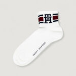 Calzini corti Tommy Hilfiger TH MEN QUARTER 2P SPORT Bianco - Foto 3