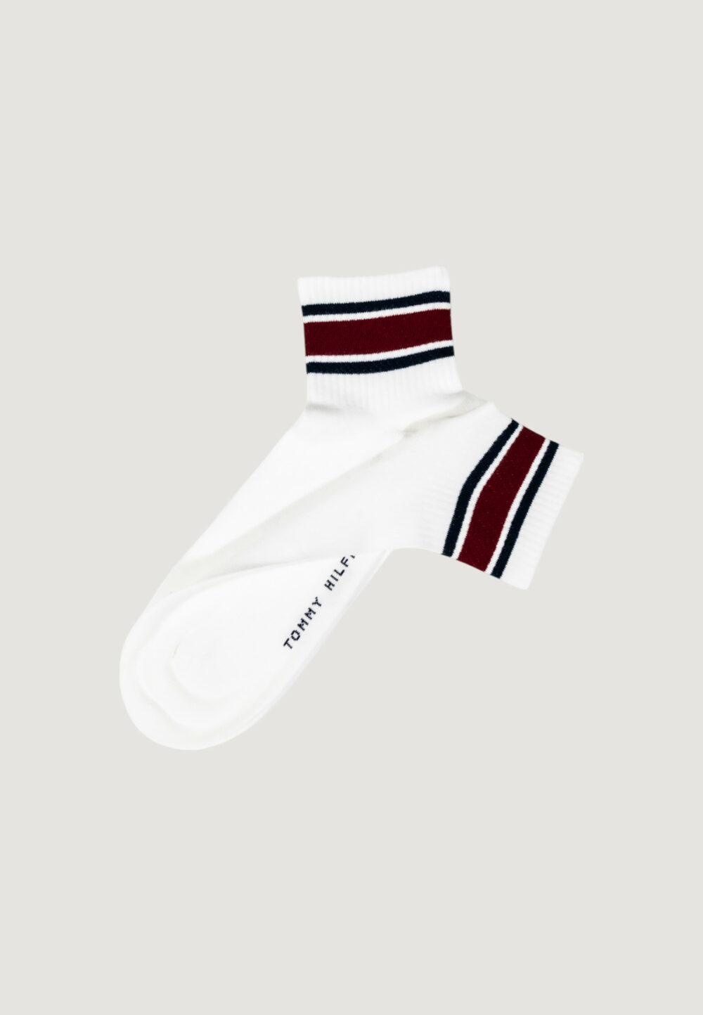 Calzini corti Tommy Hilfiger TH MEN QUARTER 2P SPORT Bianco - Foto 4