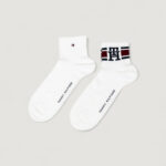 Calzini corti Tommy Hilfiger TH MEN QUARTER 2P SPORT Bianco - Foto 2