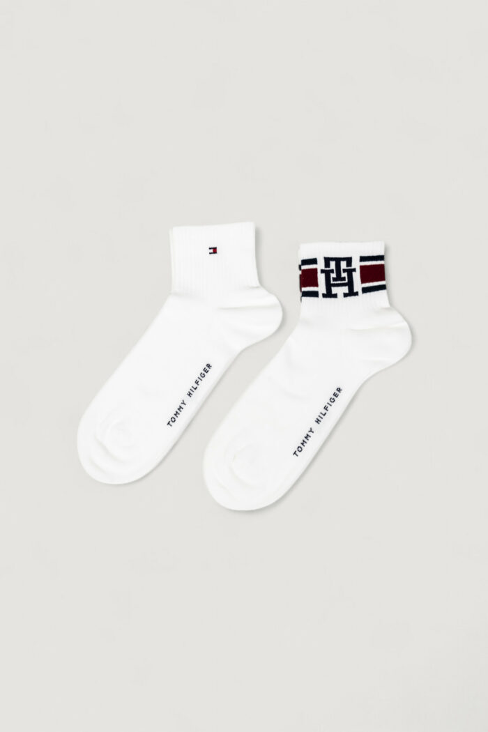 Calzini corti Tommy Hilfiger TH MEN QUARTER 2P SPORT Bianco – 701236322