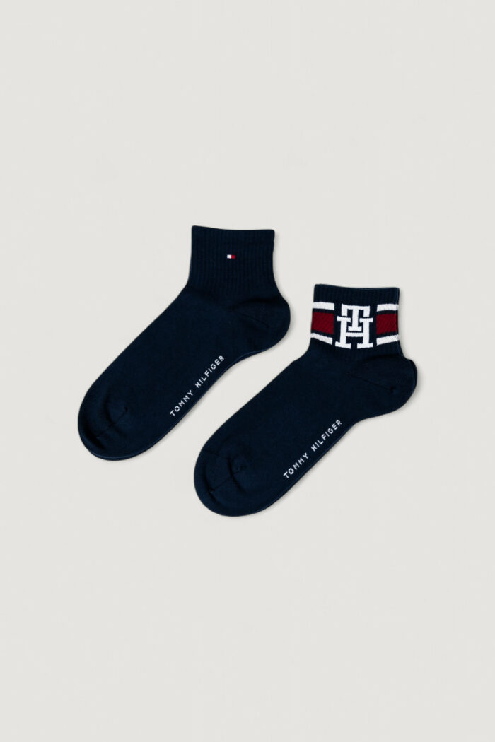 Calzini corti Tommy Hilfiger TH MEN QUARTER 2P SPORT Blu – 701236322