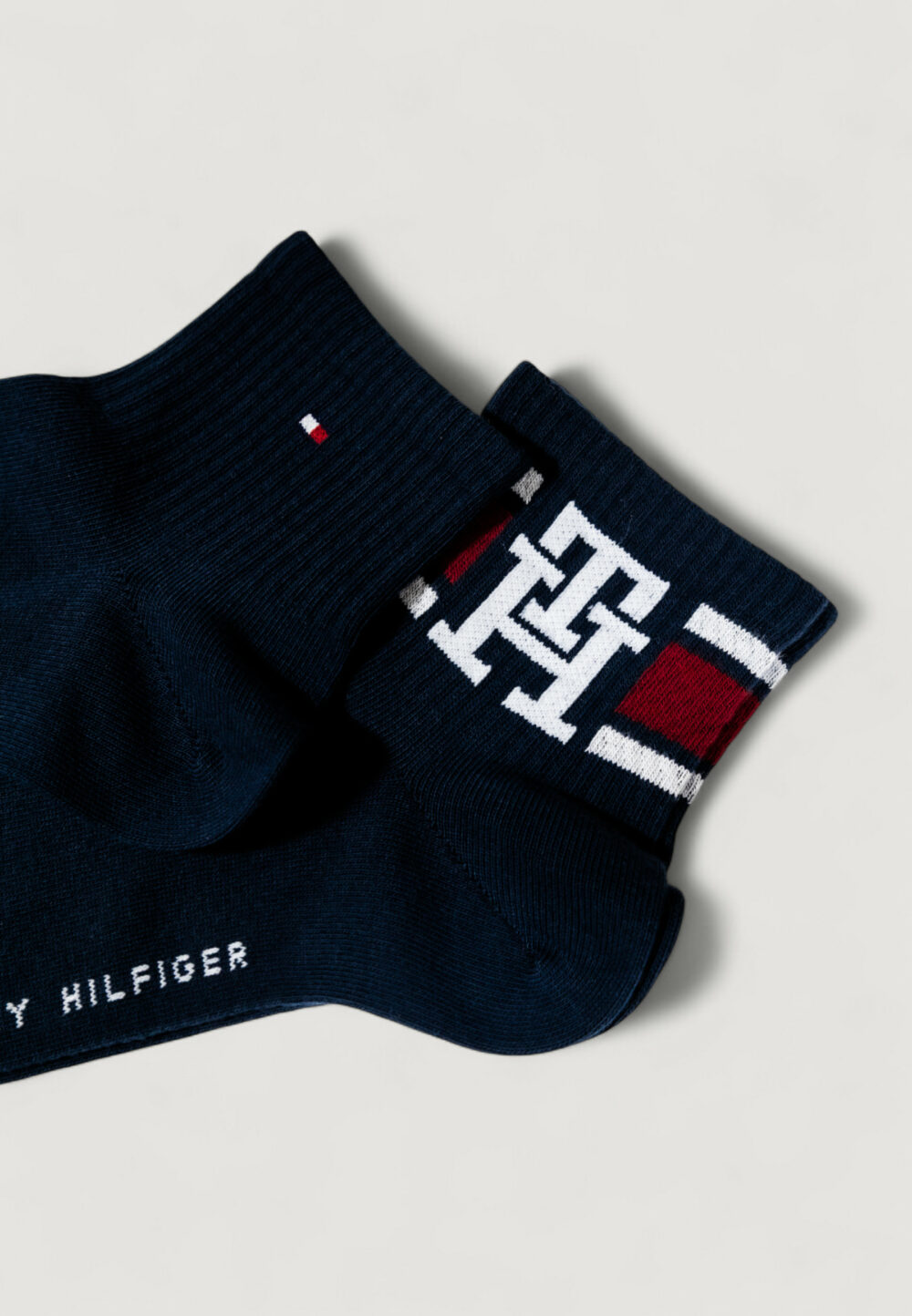 Calzini corti Tommy Hilfiger TH MEN QUARTER 2P SPORT Blu - Foto 3