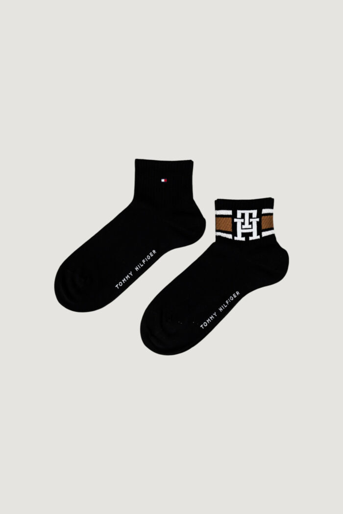 Calzini corti Tommy Hilfiger TH MEN QUARTER 2P SPORT Nero – 701236322