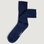Calzini Lunghi Ralph Lauren EMBRDRD BR C-CREW SOCK-SINGLE Blue scuro - Foto 5