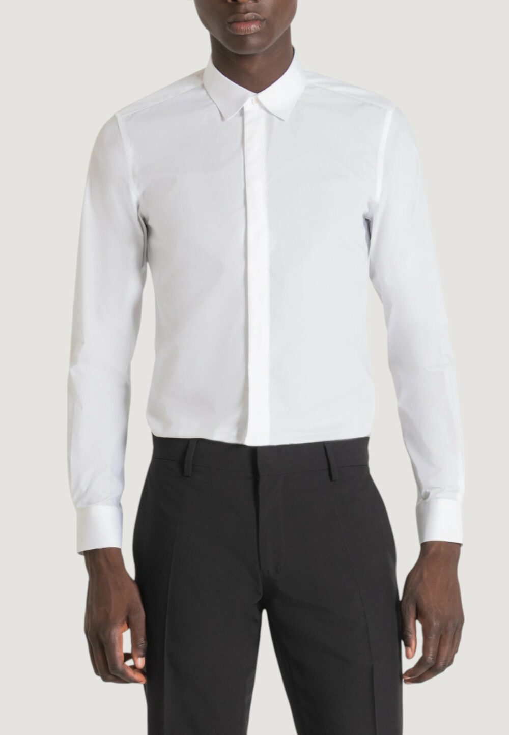 Camicia manica lunga Antony Morato LONDON SLIM FIT Bianco - Foto 1