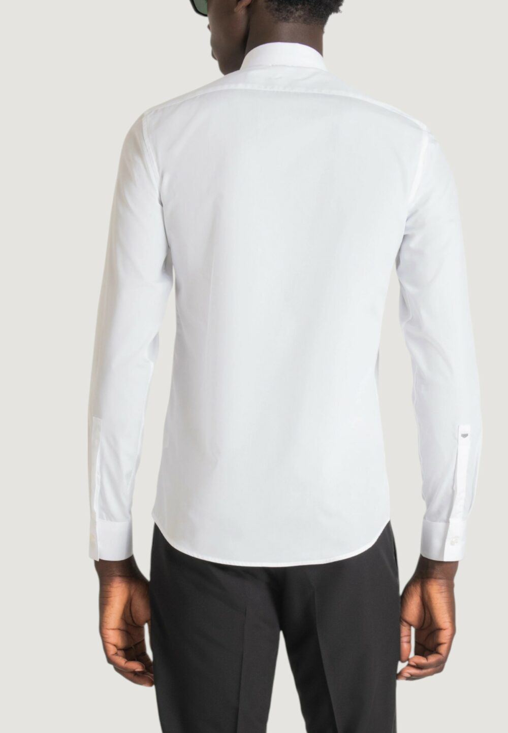 Camicia manica lunga Antony Morato LONDON SLIM FIT Bianco - Foto 2
