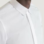 Camicia manica lunga Antony Morato LONDON SLIM FIT Bianco - Foto 4