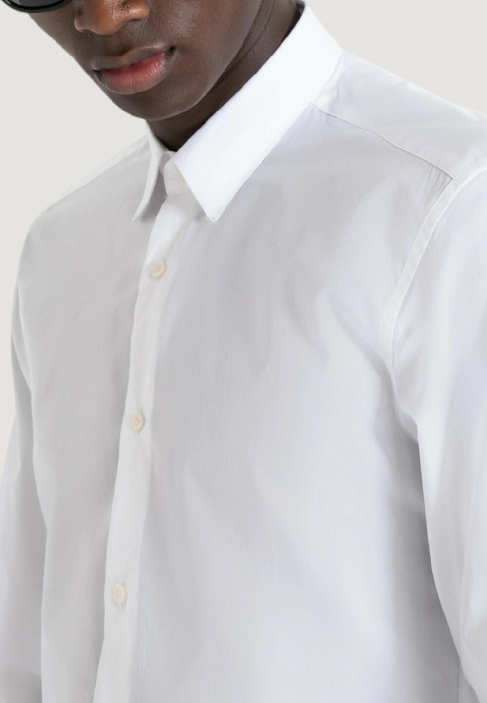 Camicia manica lunga Antony Morato NAPOLI Bianco - Foto 4