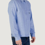 Camicia manica lunga Armani Exchange  Blu - Bianco - Foto 3