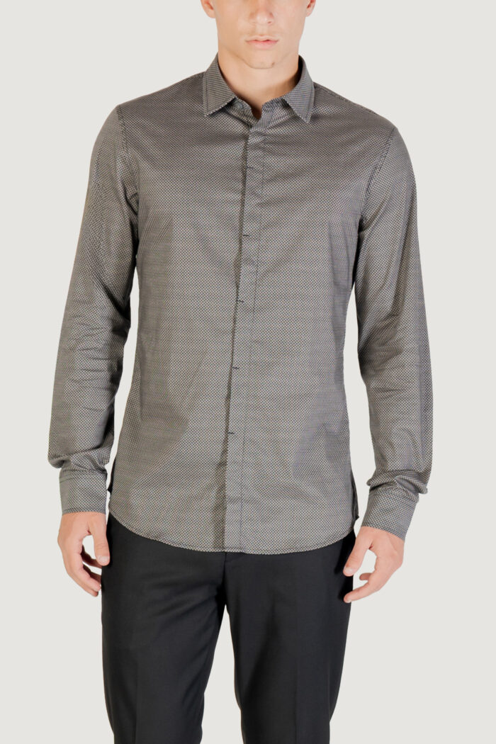 Camicia manica lunga Armani Exchange  Blue scuro – XM000625 AF13184