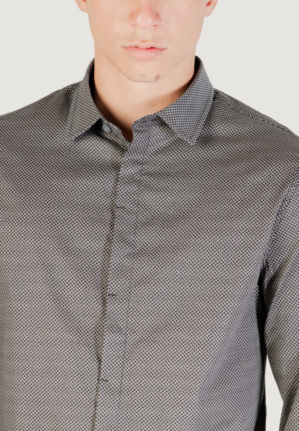 Camicia manica lunga Armani Exchange  Blue scuro - Foto 2