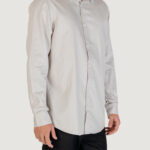 Camicia manica lunga Armani Exchange  Grigio Chiaro - Foto 3
