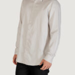 Camicia manica lunga Armani Exchange  Grigio Chiaro - Foto 4