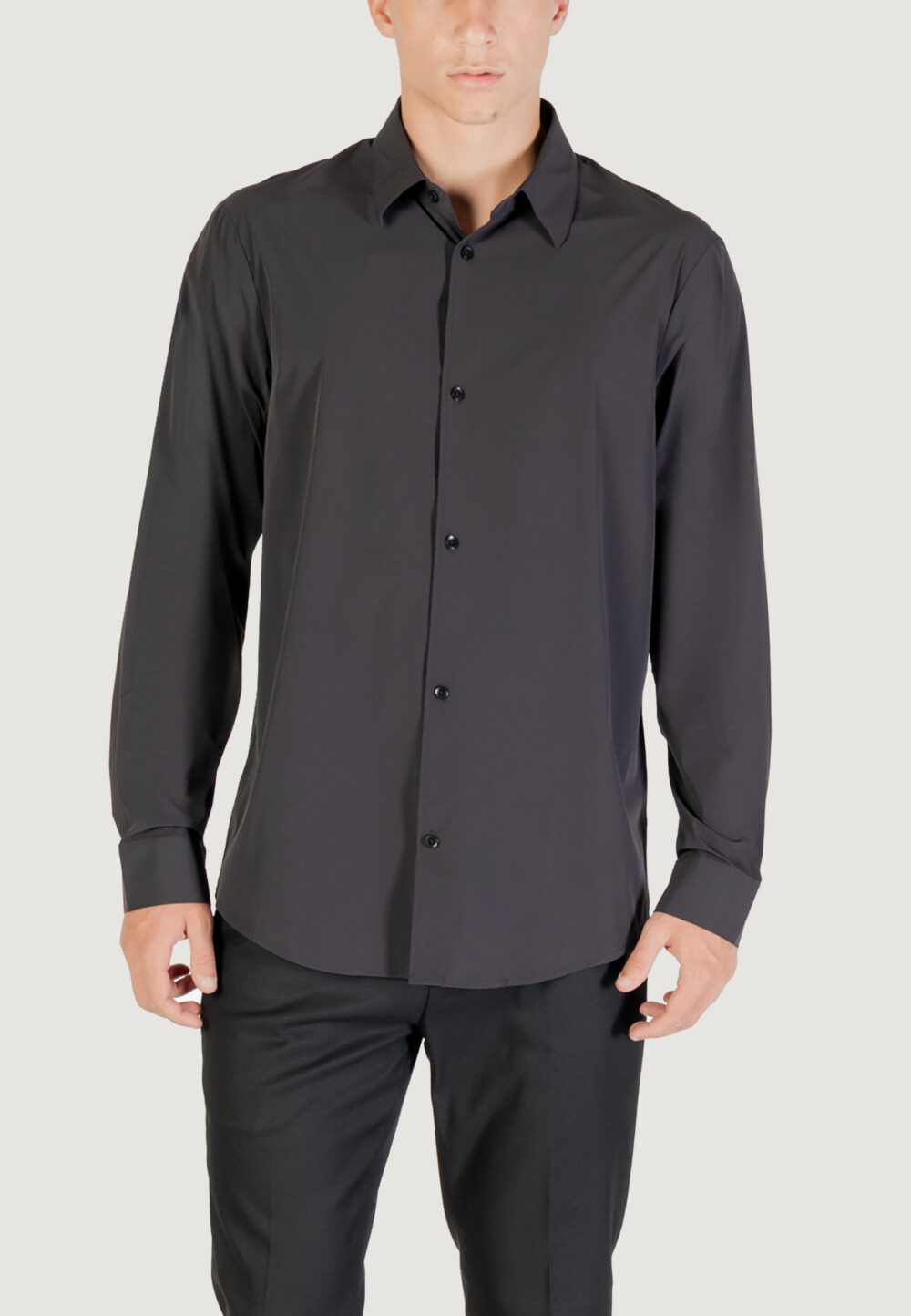 Camicia manica lunga Armani Exchange  Nero - Foto 1