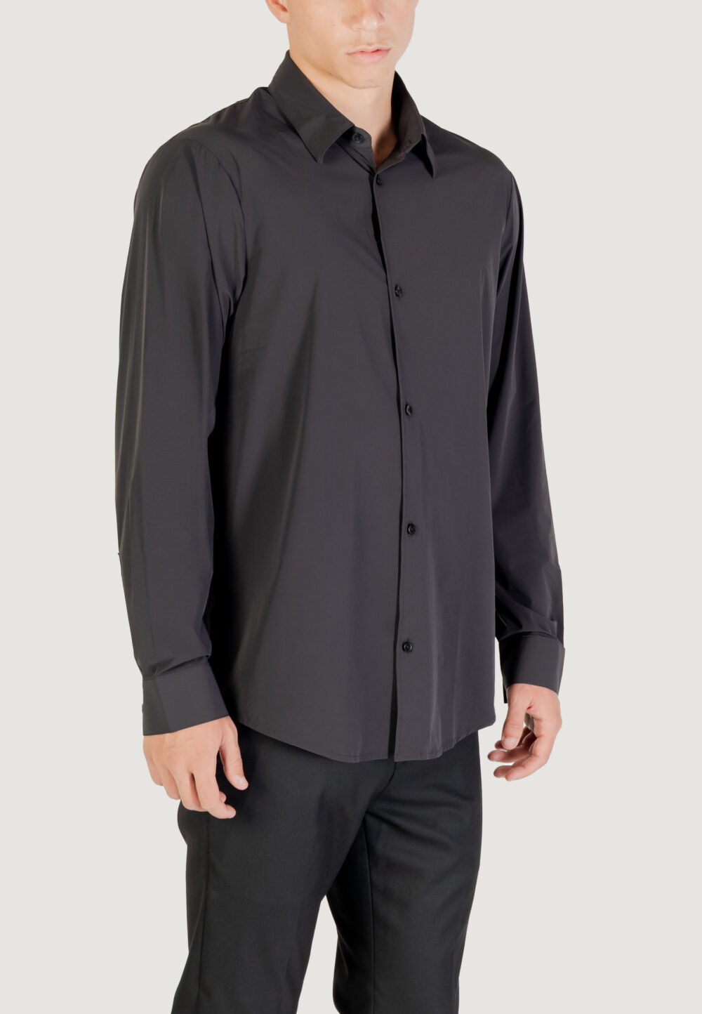 Camicia manica lunga Armani Exchange  Nero - Foto 3