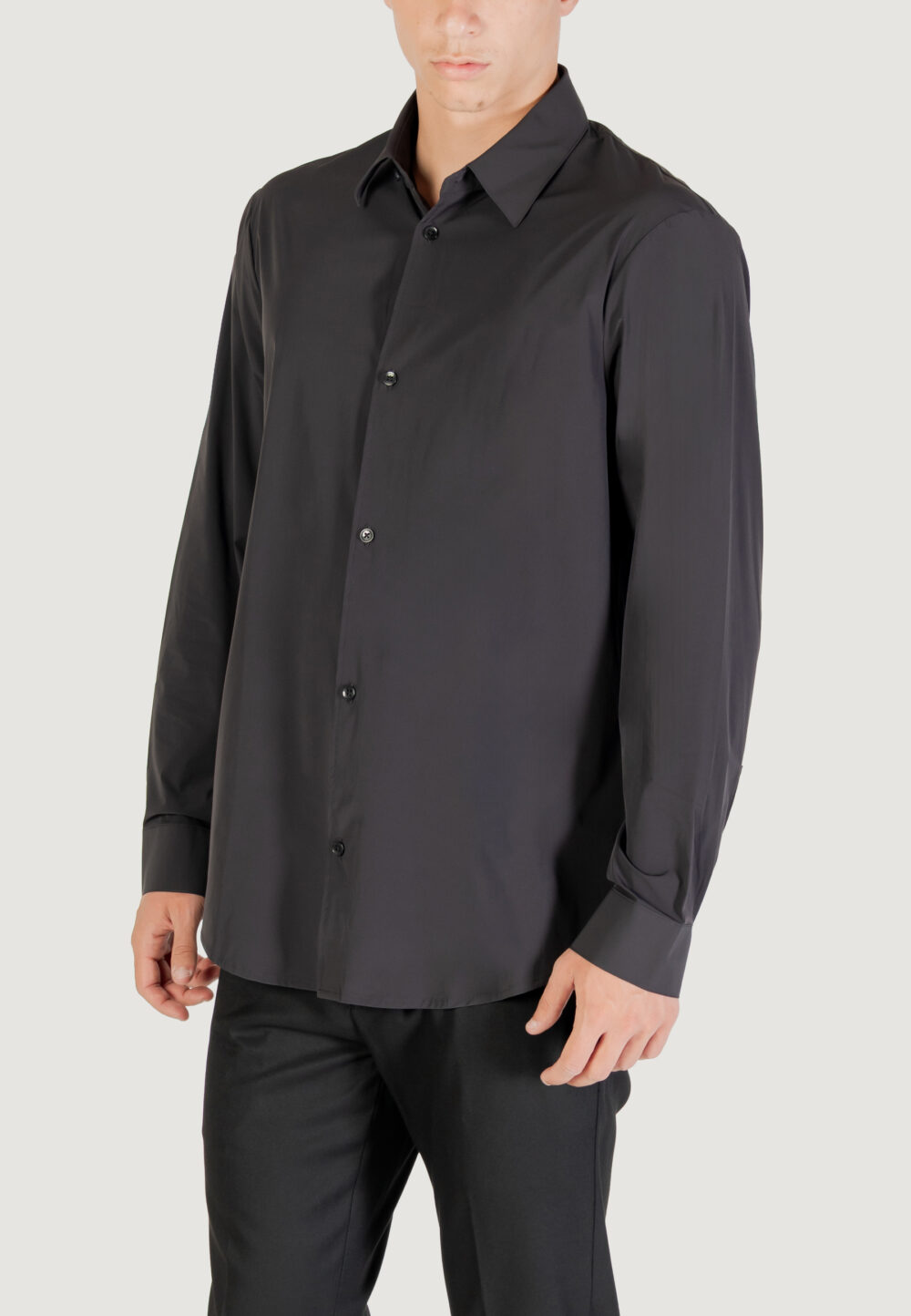 Camicia manica lunga Armani Exchange  Nero - Foto 4