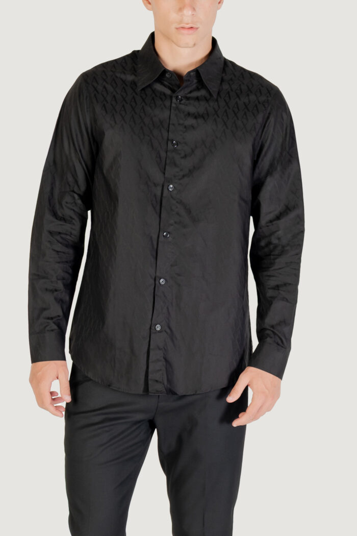 Camicia manica lunga Armani Exchange  Nero – XM001587 AF16631