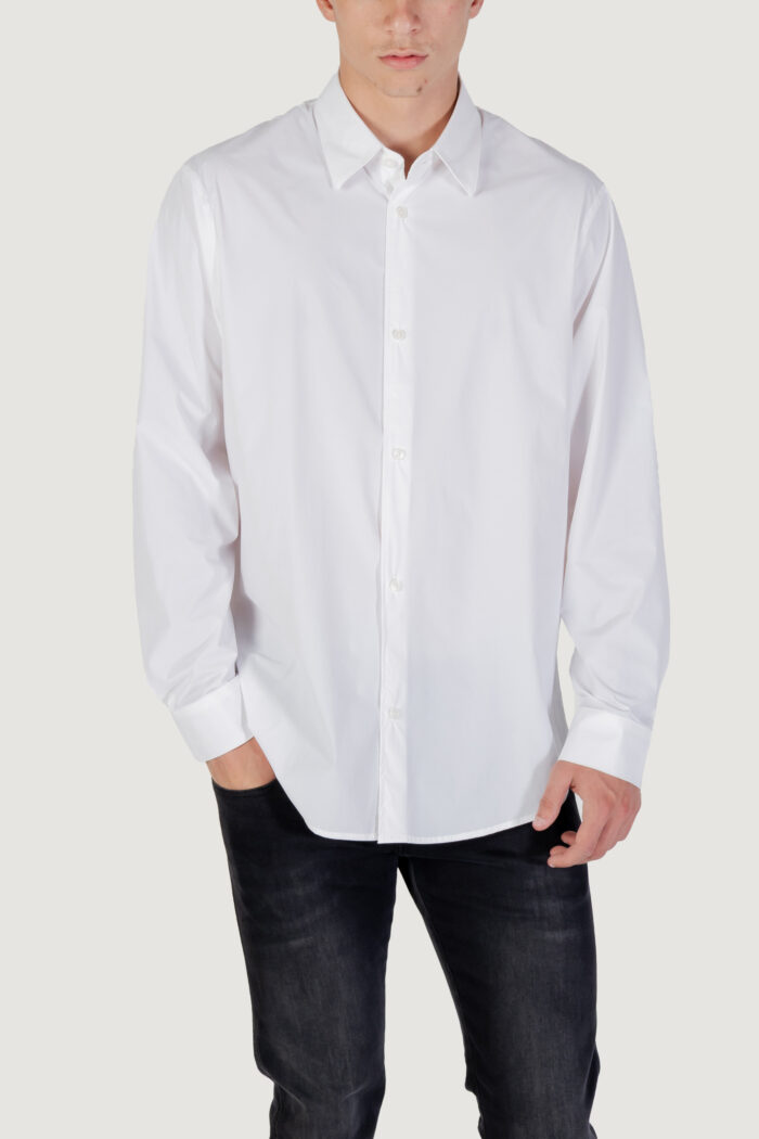 Camicia manica lunga Armani Exchange  Panna