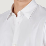 Camicia manica lunga Armani Exchange  Panna - Foto 4