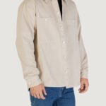 Camicia manica lunga Boss Locky_2_M 10260294 01 Beige chiaro - Foto 2