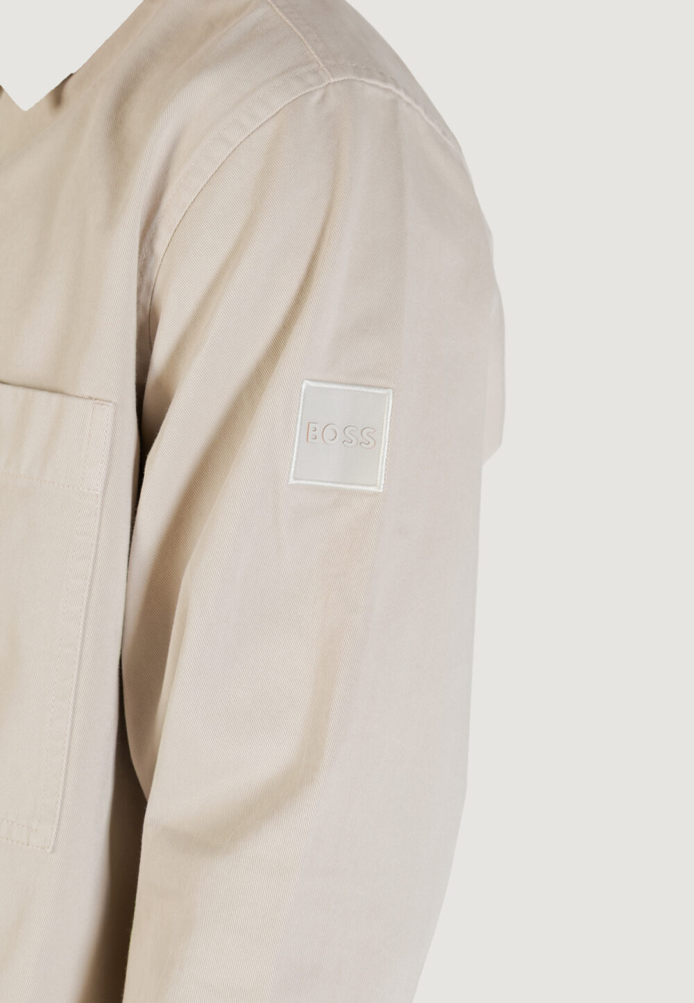 Camicia manica lunga Boss Locky_2_M 10260294 01 Beige chiaro - Foto 4