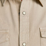 Camicia manica lunga Jack Jones JJESHERIDAN L/S NOOS Beige - Foto 5