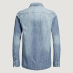 Camicia manica lunga Jack Jones JJESHERIDAN L/S NOOS Denim - Foto 2