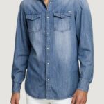 Camicia manica lunga Jack Jones JJESHERIDAN L/S NOOS Denim - Foto 3