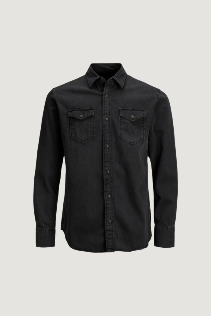 Camicia manica lunga Jack Jones JJESHERIDAN L/S NOOS Nero