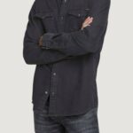 Camicia manica lunga Jack Jones JJESHERIDAN L/S NOOS Nero - Foto 2