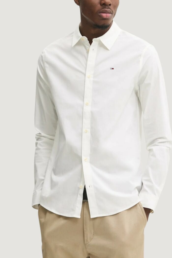 Camicia manica lunga Tommy Hilfiger ORIGINAL STRETCH Bianco