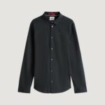 Camicia manica lunga Tommy Hilfiger Jeans ORIGINAL STRETCH Nero - Foto 1