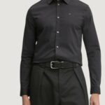 Camicia manica lunga Tommy Hilfiger Jeans ORIGINAL STRETCH Nero - Foto 2