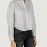 Camicia manica lunga Armani Exchange  Bianco - Foto 4