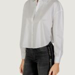 Camicia manica lunga Armani Exchange  Bianco - Foto 5