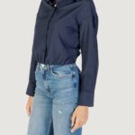 Camicia manica lunga Only ONLRIA LIFE LS EMBELIS BALLOON SHIRT WVN Blu - Foto 2