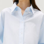 Camicia manica lunga Tommy Hilfiger Jeans TJW REG CROP STRIPE Blu Chiaro - Foto 2