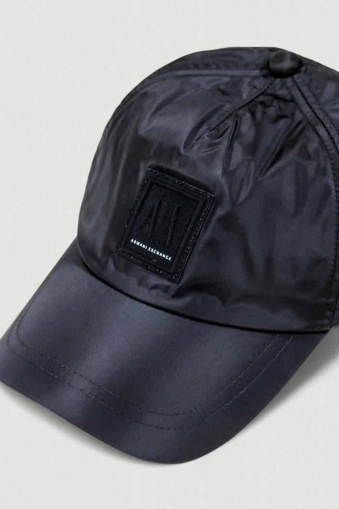 Cappello con visiera Armani Exchange BASEBALL HAT Nero