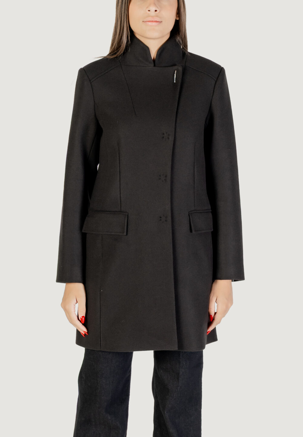 Cappotto Liu-Jo CAPPOTTO TS.ELEGANCE Nero - Foto 1